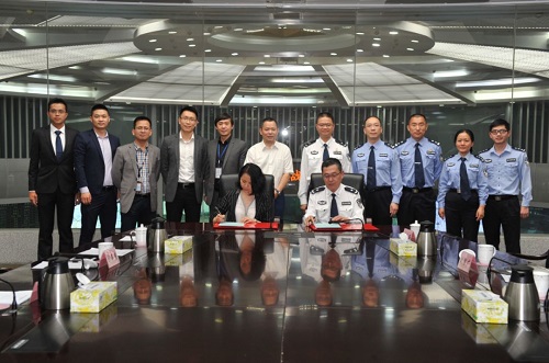 廣州交警支隊與海康威視簽訂戰略合作